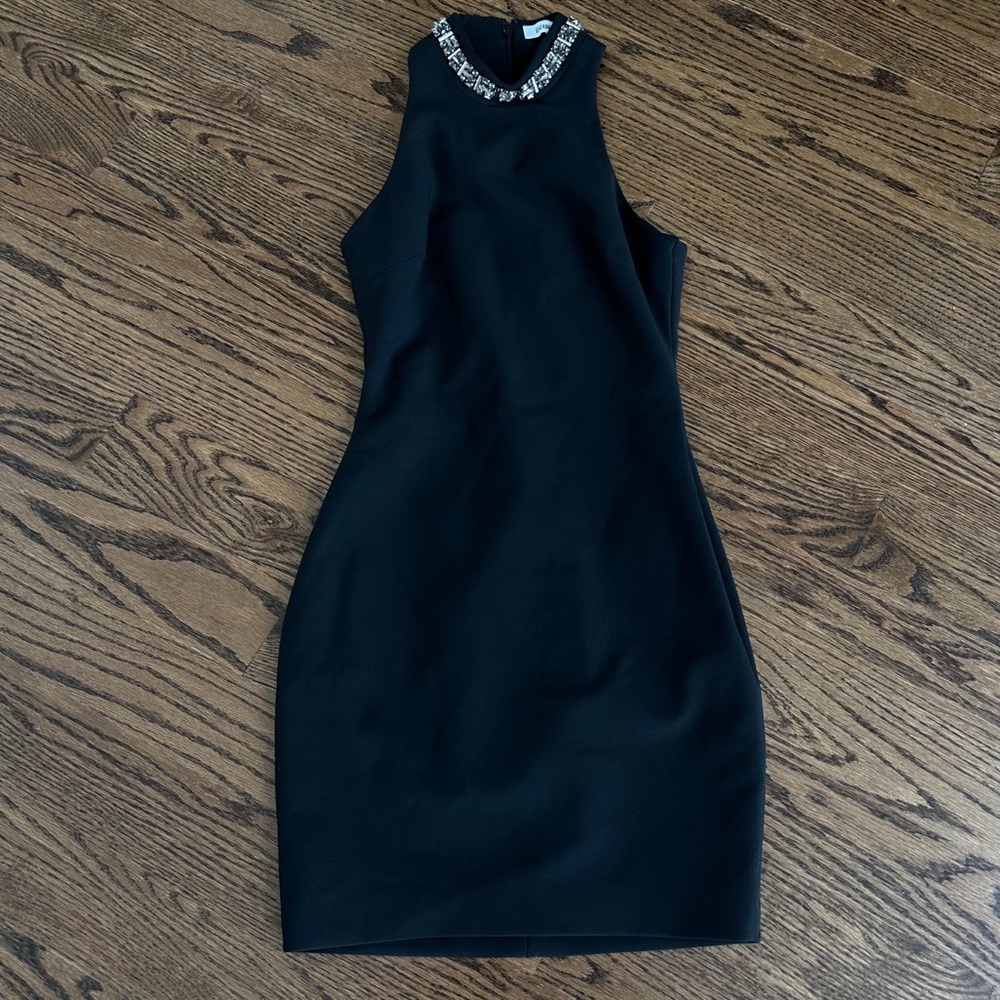 Elizabeth & James “Jade” Embellished Mini Dress